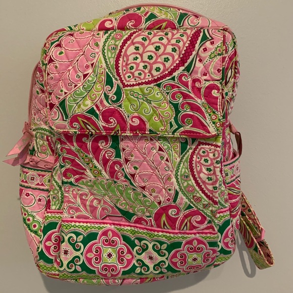 Vera Bradley Patterned Backpack - Picture 1 of 5